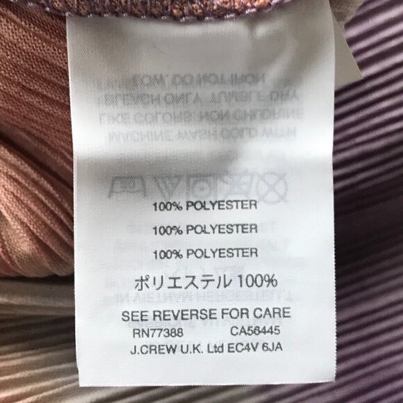 MADEWELL by J Crew Textured Micropleat Tank Top in Ombré Rainbow adjustable XL - Picture 14 of 16